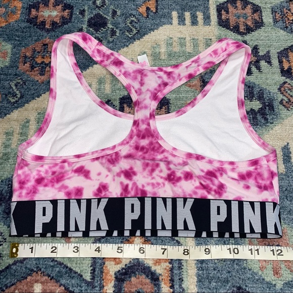 Pink Victoria’s Secret tie dye sports bra - Picture 3 of 4